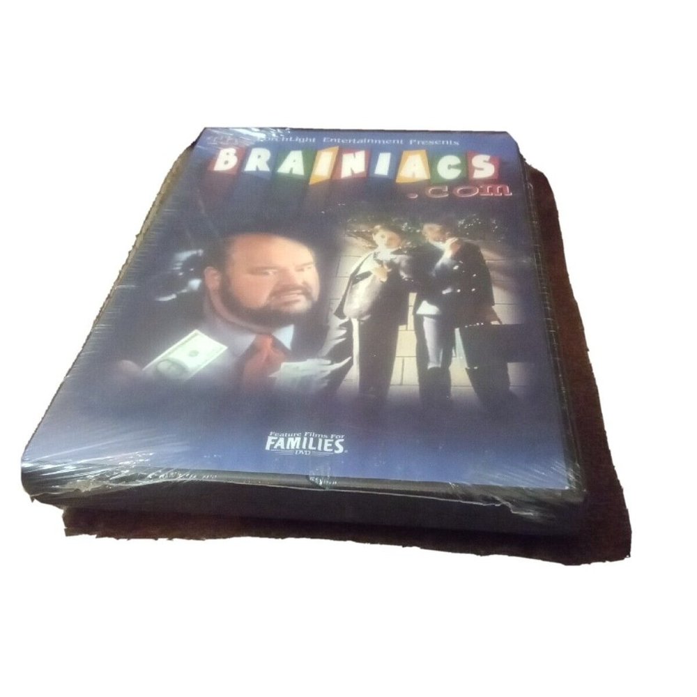 The Brainiacs.com 2003 DVD, SEALED ( Dom Deluise Kevin Kilner Alexander Paul)